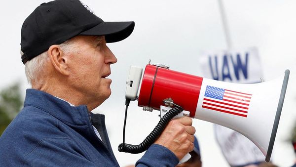 Biden Jadi Presiden AS Pertama yang Ikut Demo, Begini Aksinya