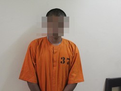 Polres Bandara Ngurah Rai Bekuk Buruh Bangunan yang Bawa Sabu