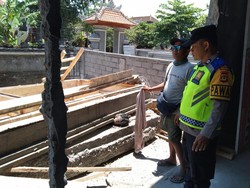 Tragis, Buruh Bangunan Tewas Tertimpa Tembok Proyek Rumah di Ubud