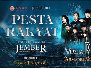 Dewa 19 sampai Virzha Bakal Meriahkan Pesta Rakyat Jember Dewa 19 sampai Virzha Bakal Meriahkan Pesta Rakyat Jember