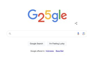 Google Rayakan Ultah ke-25 Hari Ini dengan Doodle Istimewa Google Rayakan Ultah ke-25 Hari Ini dengan Doodle Istimewa