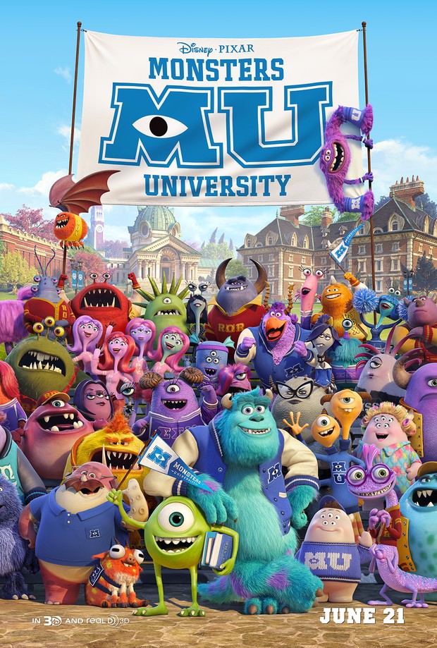 Film Pixar, Monsters University (2013)/ Foto: Pixar