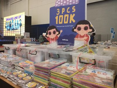 Hati-hati Dompet Tipis! Ada Diskon Gede-gedean di IIBF 2023