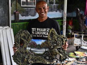 Kala Musik Dituangkan Jadi Karya Lukis