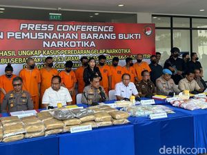 Tangkap 16 Orang, Polda Riau Sita 9,9 Kg Sabu-60 Kg Ganja Kering