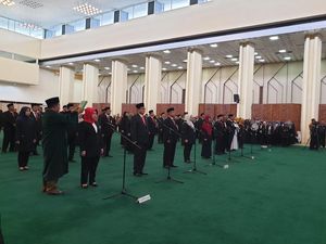 Lantik 54 Pejabat Baru, Plt Sekjen MPR RI Tekankan Pembenahan Organisasi