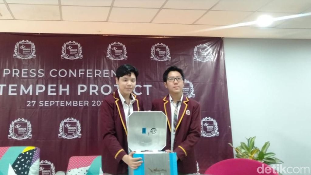 Mengintip Inovasi Mesin Pembuat Tempe Portable Buatan Siswa Binus Mengintip Inovasi Mesin Pembuat Tempe Portable Buatan Siswa Binus