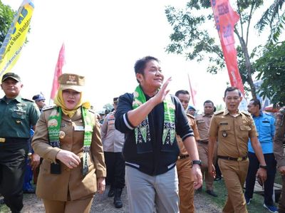 Momen Gubernur Sumsel Resmikan Jalan Penghubung Palembang-Musi Rawas