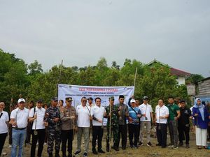 Jaga Kelestarian Laut, PIS Tanam 1.500 Pohon Mangrove di Batam