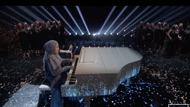 Putri Ariani di Final America's Got Talent 2023
