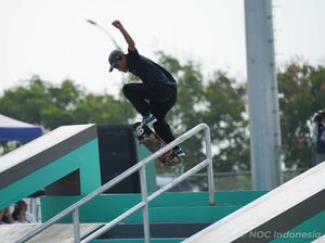 Sanggoe Sabet Medali Perak Skateboard Asian Games 2023 Sanggoe Sabet Medali Perak Skateboard Asian Games 2023