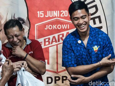 Semringah Kaesang Pangarep Sambangi Markas Bara JP