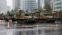 Lihat Lagi Parade Militer Korsel Pertama Dalam Satu Dekade