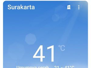 Ramai Cuaca di Solo Capai 41 Derajat Celcius, Seperti Apa Faktanya? Ramai Cuaca di Solo Capai 41 Derajat Celcius, Seperti Apa Faktanya?