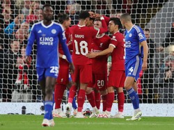 Kalahkan Leicester 3-1, Liverpool Melaju ke Babak 16 Besar Carabao Cup