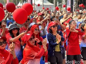 Indonesia Heart Walk 2023 Cetak Rekor MURI Aksi Menari untuk Kesehatan Jantung!