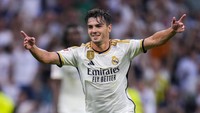 Meski demikian, Madrid baru bisa memecah kebuntuan di menit akhir babak pertama. El Real memimpin berkat gol dari Brahim Diaz di menit ke-45+3.  