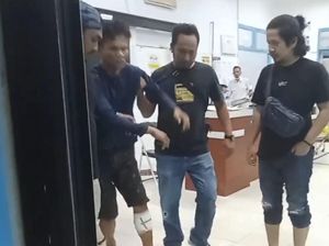 Pencuri Motor di Kisaran Ditembak Polisi, Aksi Pelaku Terekam CCTV
