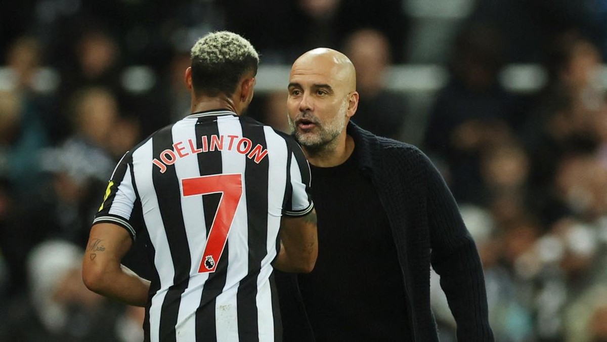 Pep Guardiola menyebut Newcastle United pantas lolos ke 16 Besar Carabao Cup (Action Images via Reuters/LEE SMITH)