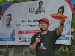 UMKM Sahabat Sandi Gelar Pelatihan Hidroponik buat Warga Jaktim
