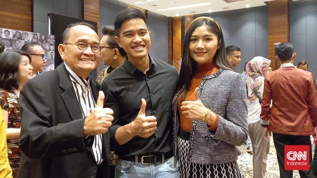 Sejumlah tokoh dan pejabat menghadiri acara ulang tahun Menteri Koordinator Bidang Kemaritiman dan Investasi (Menko Marves) Luhut Binsar Pandjaitan ke-76 di Sopo Del Tower, Kuningan, Jakarta Selatan, Kamis (28/9).