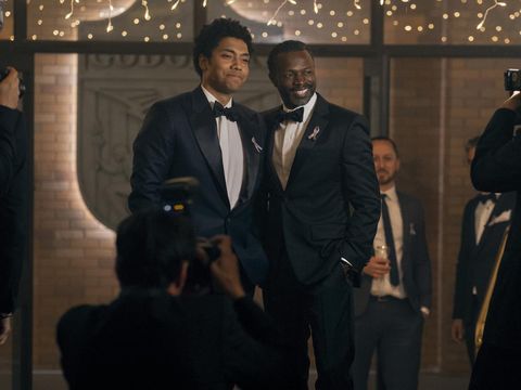 Serial Gen V (2023) Chance Perdomo (Andre Anderson), Sean Patrick Thomas (Polarity) dalam Gen V. (Prime Video/Brooke Palmer)