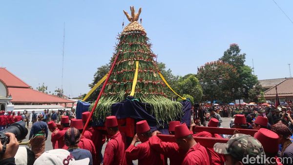 Potret Meriahnya Garebeg Mulud Keraton Jogja
