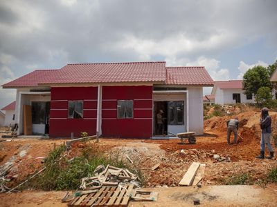 Wujud Hunian Sementara untuk Warga Terdampak Proyek Rempang Eco-City