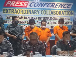 Temuan di Ekspedisi Juanda Berujung Penyitaan 1,5 Sabu Kg dari 3 Kurir