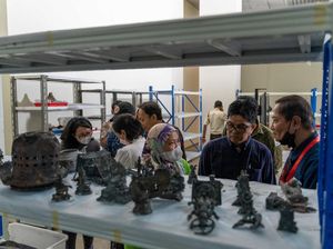 Potret Terkini Artefak Museum Nasional Usai Kebakaran Potret Terkini Artefak Museum Nasional Usai Kebakaran