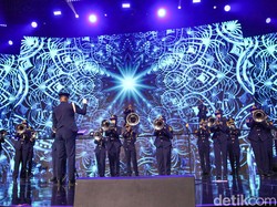 Brass Band Turut Menghibur Penonton di Hub Space 2023