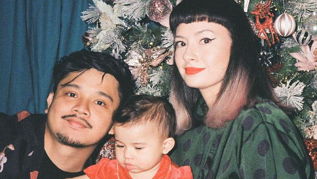 derby romero bareng anak dan istri