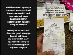 Bantu Mahasiswi yang Tak Sengaja Pesan Makanan, Driver Ojol Ini Dipuji