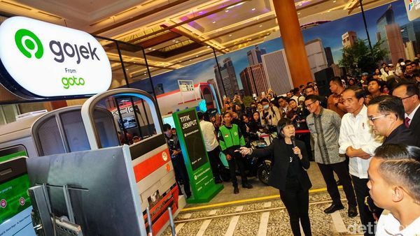 Gojek Pamer GoRide Transit ke Jokowi, Begini Potretnya