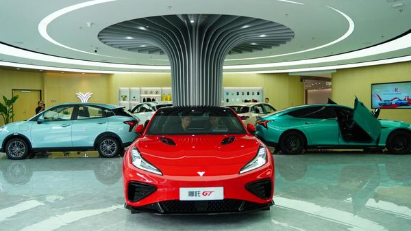 Mewahnya Kantor Mobil Listrik Neta di Shanghai