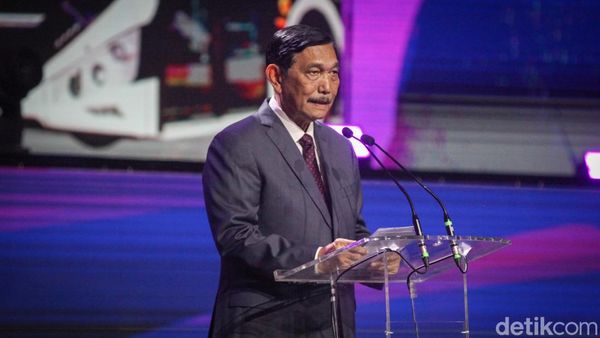 Momen Luhut Resmi Buka Hub Space X KAI Expo 2023