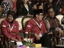 Mahfud, Sandiaga hingga Ahok Hadiri Rakernas IV PDIP