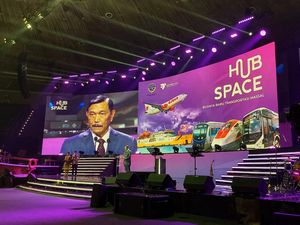 Di Hub Space 2023, Luhut Buka-bukaan Arahan Jokowi buat Sektor Transportasi