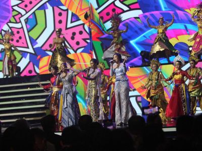 Spektakuler! Novia Bachmid, Olivia dan Mirabeth Buka Hub Space X KAI Expo 2023