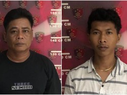 Tampang 2 Pengeroyok Keluarga Kecil Asal OKI di Jembatan Ampera