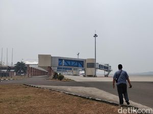 Kabut Asap Tak Ganggu Penerbangan di Bandara SMB II Palembang