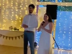 Pernikahan Viral, Demi Penghematan Tamunya Dikasih Burger dan Nugget McD