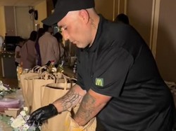 Pernikahan Ini Viral gegara Hidangan Burger dan Nugget McD, Demi Menghemat