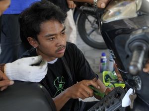 Polda DIY Ikut Bekali Masyarakat Prakerja dengan Pelatihan Mekanik