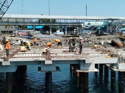 Peningkatan Dermaga Pelabuhan Gilimanuk Capai 19,06%, Rampung November 2023