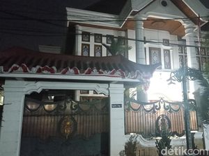 Suasana Kediaman Pribadi Mentan SYL di Makassar Usai Rumdin Digeledah KPK