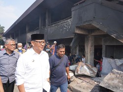 Tinjau Pasar Leuwiliang Bogor, Bupati Ungkap Pedagang Direlokasi Sementara