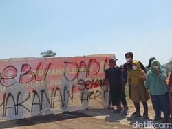 Emak-emak di Karanganom Klaten Geruduk Proyek Tol Jogja-Solo, Ini Sebabnya