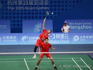 Pertama dalam 61 Tahun, Ganda Putra Gagal Sumbang Medali Asian Games Pertama dalam 61 Tahun, Ganda Putra Gagal Sumbang Medali Asian Games