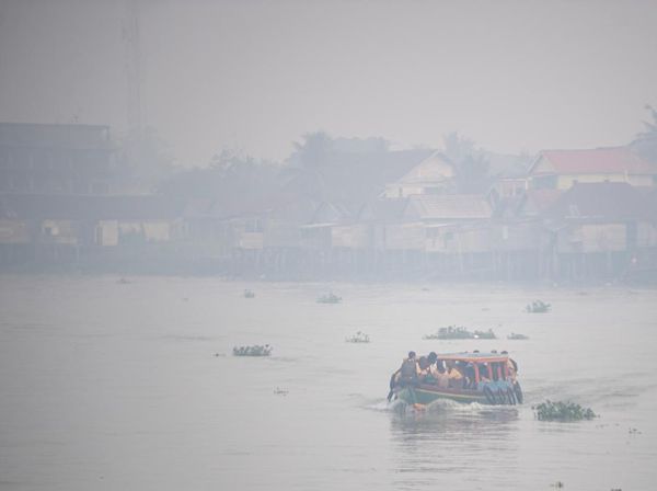 Jam Belajar Sekolah di Palembang Dikurangi Gegara Kabut Asap